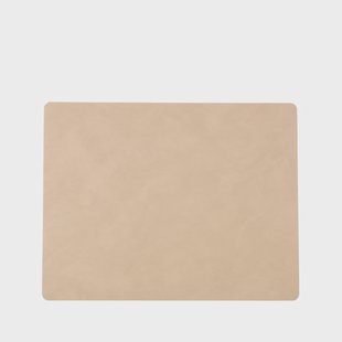 LIND DNA Square Nupo placemat 35x45 cm zand