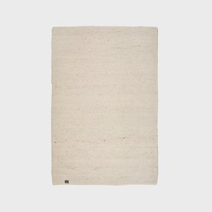 Classic Collection Merino wollen vloerkleed wit, 140x200 cm