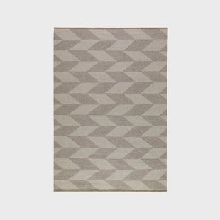 Kateha Herringbone Weave vloerkleed light beige, 200x300 cm