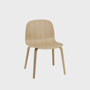 Muuto Visu Wide stoel Oak-Oak