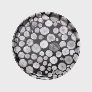 A2 Småland dienblad zwart/wit