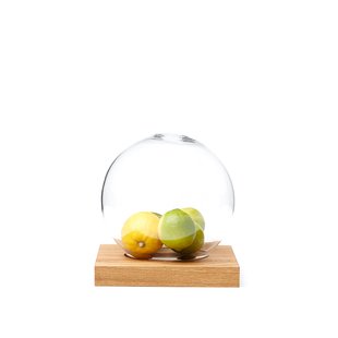 A2 Space decoratie geolied eikenhout, glas