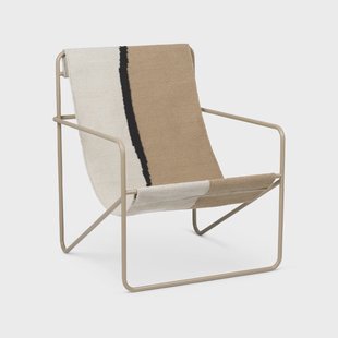 Ferm Living Desert loungefauteuil soil, cashemere frame