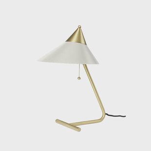 Warm Nordic Brass Top tafellamp warm white, messing onderstel