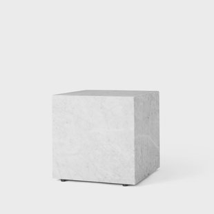 Audo Copenhagen Plinth salontafel White, cube