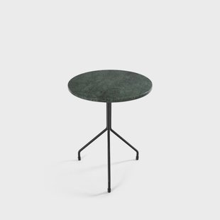 OX Denmarq Allforone bijzettafel Green Indio-black, Ø50 cm