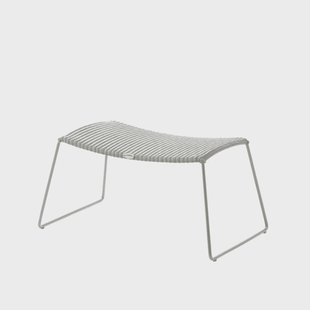 Cane-line Breeze voetenbank White grey