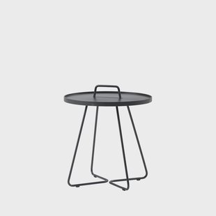 Cane-line On the move tafel Ø37 cm Black