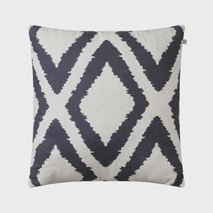 Chhatwal & Jonsson Diamond kussen blue/off white Chhatwal & Jonsson Diamond kussen blue/off white