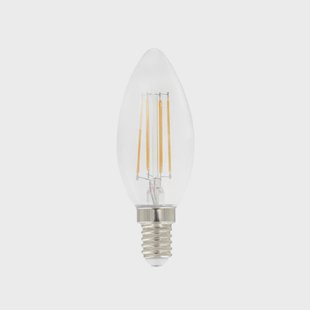 Airam Airam Filament LED kaarslamp lichtbron helder, met geheugen e14, 5w