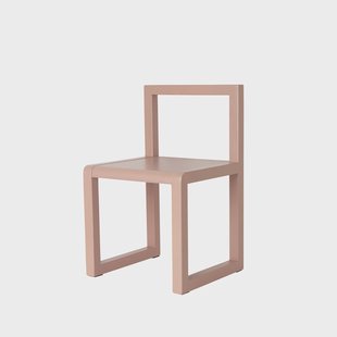 Ferm Living Little Architect kinderstoel rose, essenhout fineer