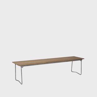Grythyttan Stålmöbler Bank 9 bank Eiken olie-170 cm-verzinkt