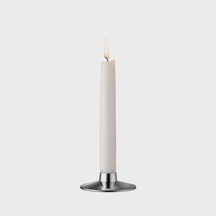 LIND DNA Curve Kandelaar chrome, plinth