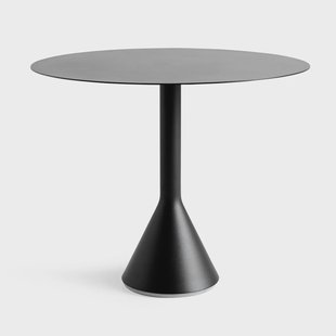 HAY Palissade Cone rond koffietafel Anthracite, ø90