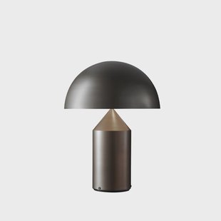 Oluce Atollo medium 239 tafellamp metaal Satin bronze Oluce Atollo medium 239 tafellamp metaal Satin bronze