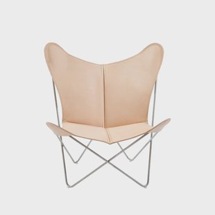 OX Denmarq Trifolium vleermuisfauteuil leer natuur