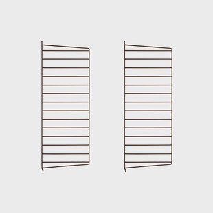 String String wandpaneel bruin, 75x30 cm, 2-pack String String wandpaneel bruin, 75x30 cm, 2-pack