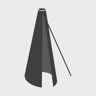 Cane-line Cover 7 parasolhoes Zwart
