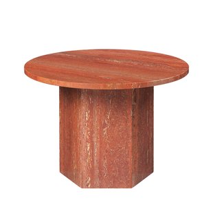 GUBI Epic salontafel Red, Ø60