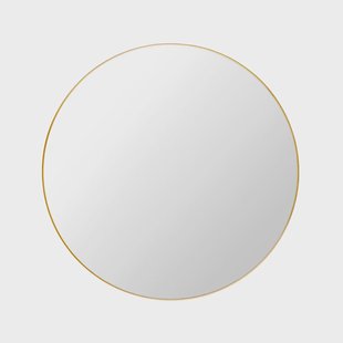 GUBI Gubi spiegel polished brass