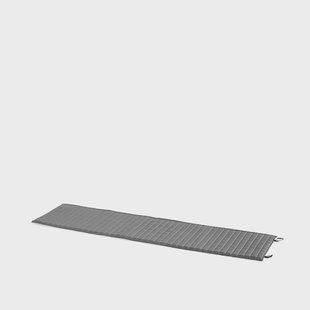 HAY Palissade Quilten kussen voor ligstoel Anthracite