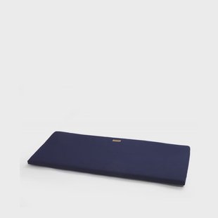 Grythyttan Stålmöbler Bank 8 kussen Sunbrella blauw
