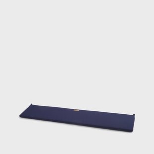 Grythyttan Stålmöbler Bank 5 kussen Sunbrella blauw