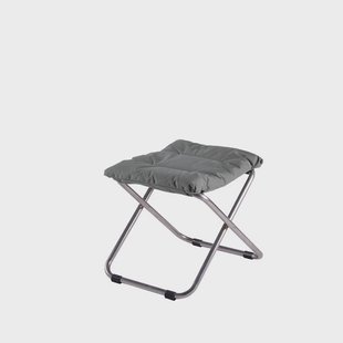 Fiam Chico Soft kruk Antraciet-aluminiumstatief