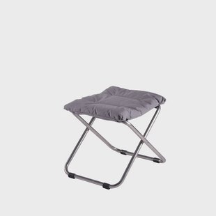 Fiam Chico Soft kruk Grijs-aluminiumstatief