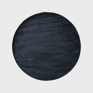 Linie Design Lucens vloerkleed rond navy