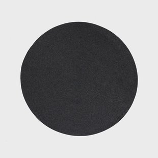 Cane-line Circle vloerkleed rond Dark grey, Ø140cm