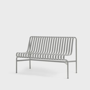 HAY Palissade Dining bank zonder armleuningen Sky grey