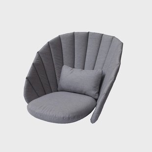 Cane-line Peacock loungestoelkussen Cane-Line Natté grey
