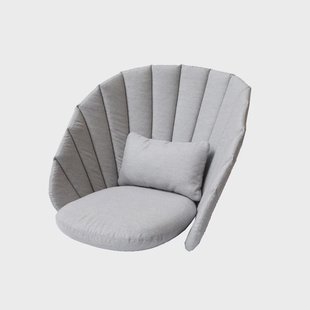 Cane-line Peacock loungestoelkussen Cane-Line Natté lichtgrijs