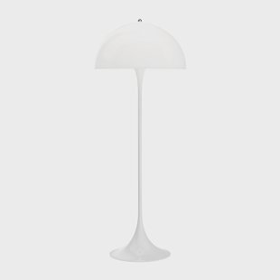 Louis Poulsen Panthella vloerlamp Wit acryl