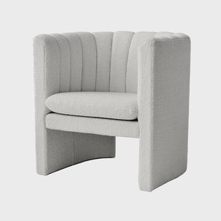 &Tradition Loafer SC23 fauteuil stof karakorum ivory