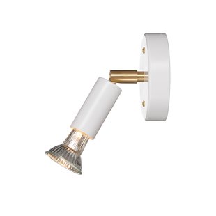 Örsjö Belysning Star 1 Muurlamp witgelakt