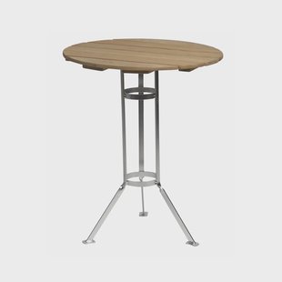 Grythyttan Stålmöbler Bryggeri driepoot tafel Eiken olie-verzinkt frame