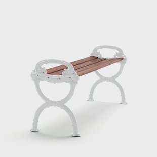 Byarums bruk Byarum bank Mahonie, wit frame