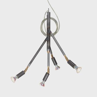 Örsjö Belysning Kvist lamp klein ruw staal