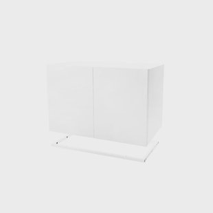 Zweed Molto 560 kastmodule wit, incl. wit metalen frame