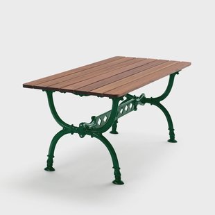 Byarums bruk Byarum tafel 142x72 cm Mahonie, groen frame