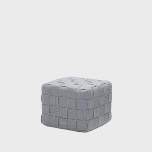 Cane-line Kubus poef Light grey