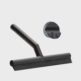 Zone Denmark Wiper douchewisser black, met houder