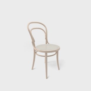 TON Ton no.14 stoel Transparant gelakt beukenhout-New Rotting zitting