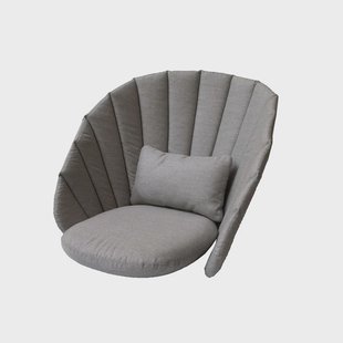 Cane-line Peacock loungestoelkussen Cane-Line Natté taupe