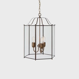 Konsthantverk Glimminge 3 hanglamp Ø32 cm Geoxideerd messing