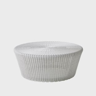 Cane-line Kingston voetenbank White grey