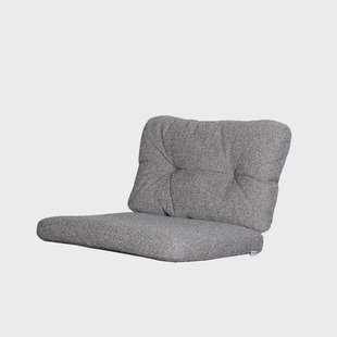 Cane-line Oceaan lounge stoelkussen Cane-Line wove dark grey
