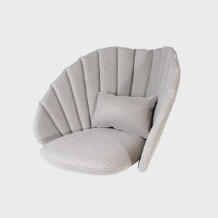 Cane-line Peacock loungestoelkussen Cane-Line focus light grey
